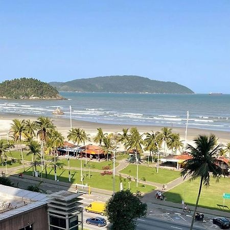 Vista Mar, Moderno Para Relaxar. Apto Completo ! Sao Vicente  Bagian luar foto